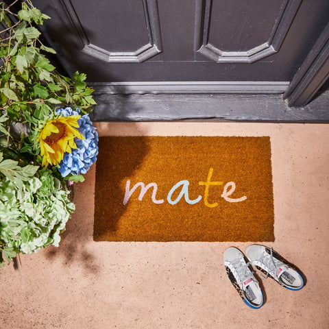 sage and clare Mate Jute Door Mat |The Home Maven
