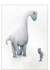 Winter Avenue press I Dream of Dinosaurs Brachiosaurus Print - $49.95-$79.95 | The Home Maven