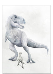 Winter Avenue press - I Dream of Dinosaurs - Tyrannosaurus Trex Print - $49.95 - $79.95. | The Home Maven  