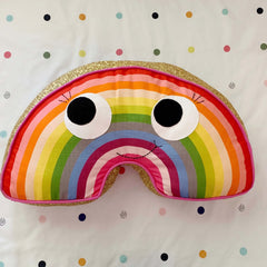 Kip and co rainbow sequin cushion |The Home Maven