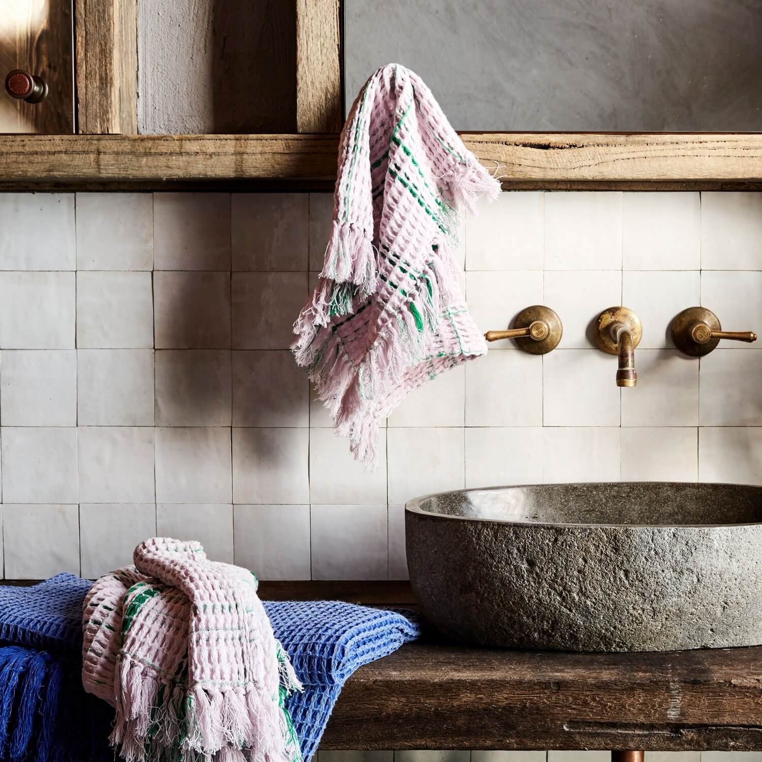 Kip and Co lilac hand towel | The Home Maven