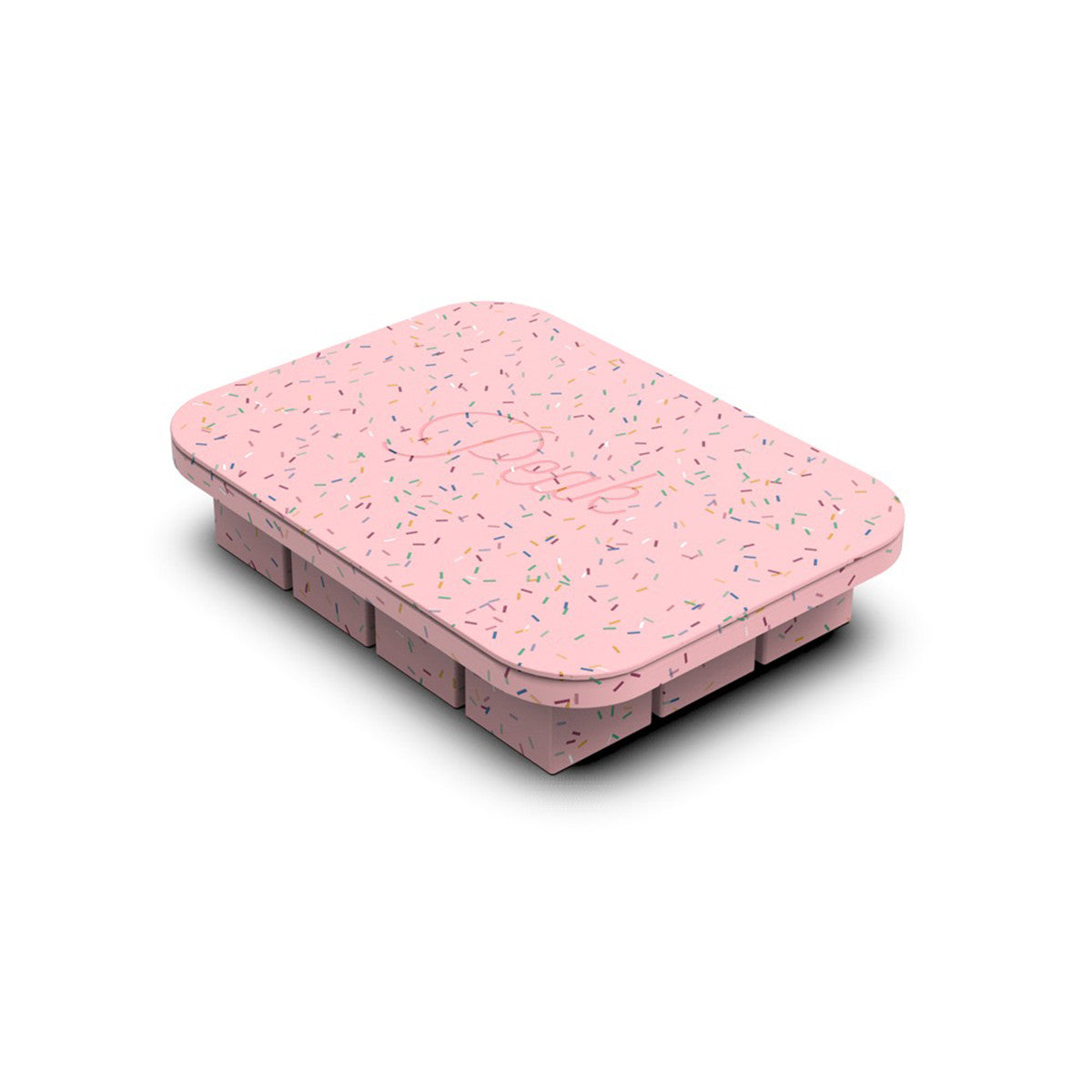 Peak Ice Cube Tray Everyday Speckled pink |The Home Maven
