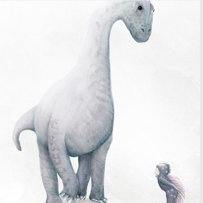 Winter Avenue press I Dream of Dinosaurs Brachiosaurus Print - $49.95-$79.95 | The Home Maven