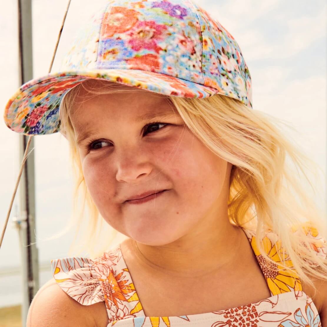 kip and co |forever floral peak cap kids adult |The Home Maven