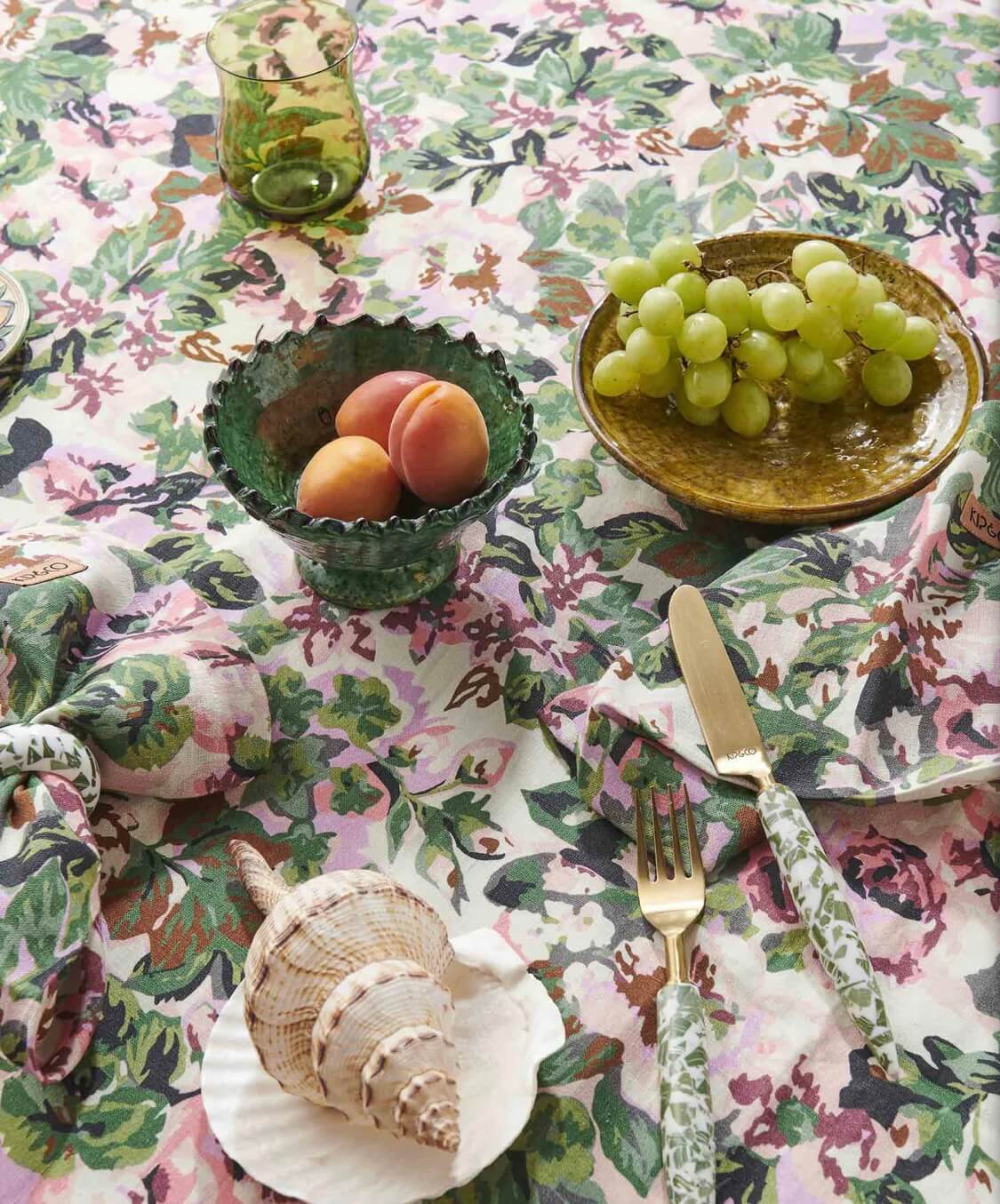 kip and co |french linen table cloth |The Home Maven