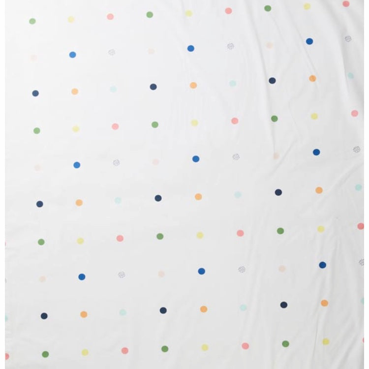 more than ever spots and dots fitted sheet | The Home Maven